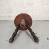 Tripod oak stool