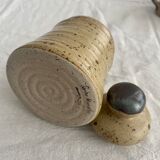 Ensemble espresso saké en grès rocaille Japon
