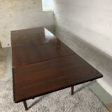 Danish rosewood dining table with extensions, 1960s