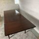 Danish rosewood dining table with extensions, 1960s