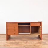 Mid-Century Danish Teak Desk, 1980s.