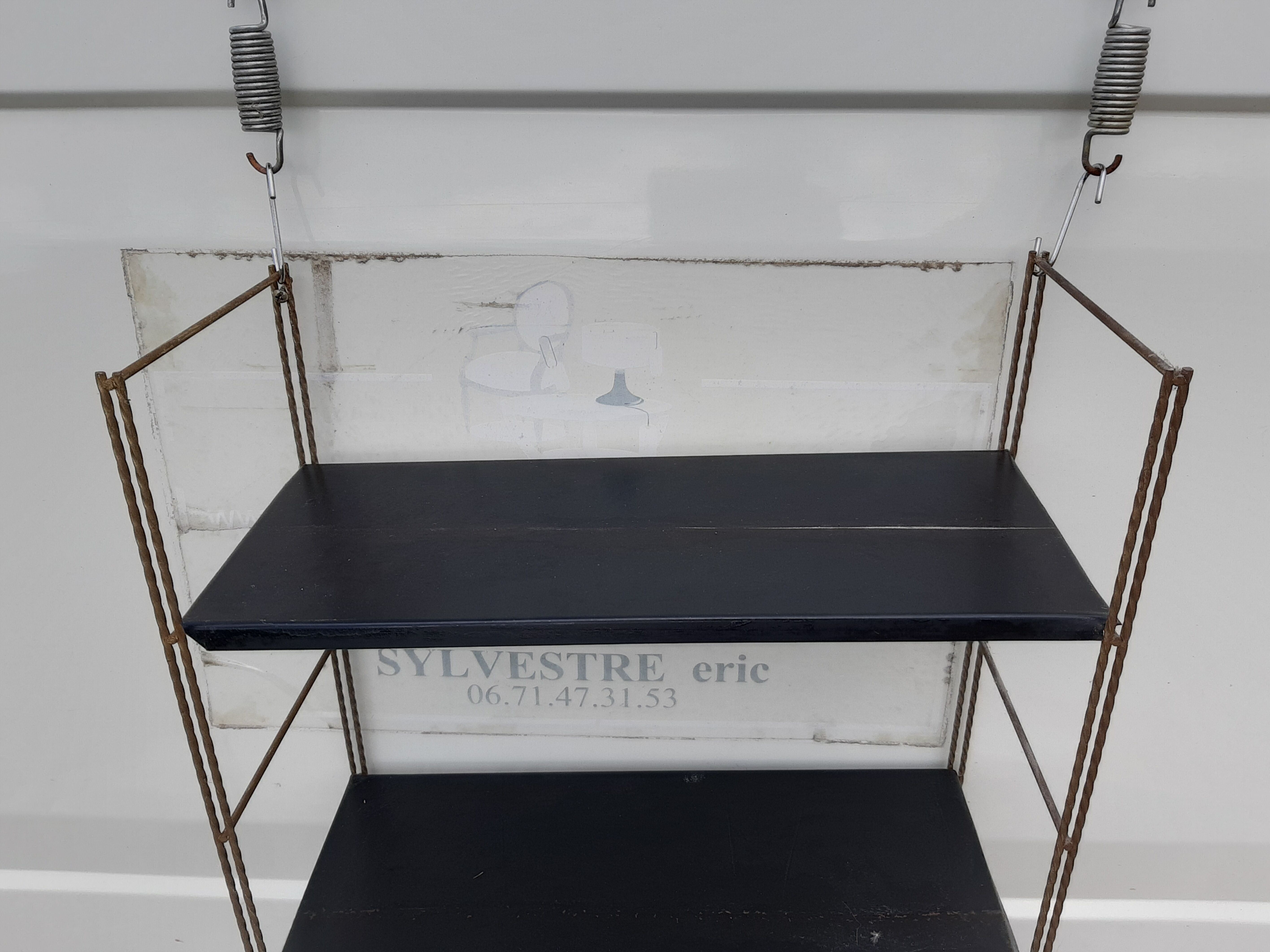 Vintage wall shelf of the 50s