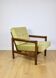 Wooden armchair designed by Z. Baczyk brown vintage olive - 3 pieces available