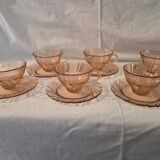 Cups and saucers vereco model beau rivage