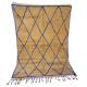Handmade moroccan berber carpet 247 x 150 cm