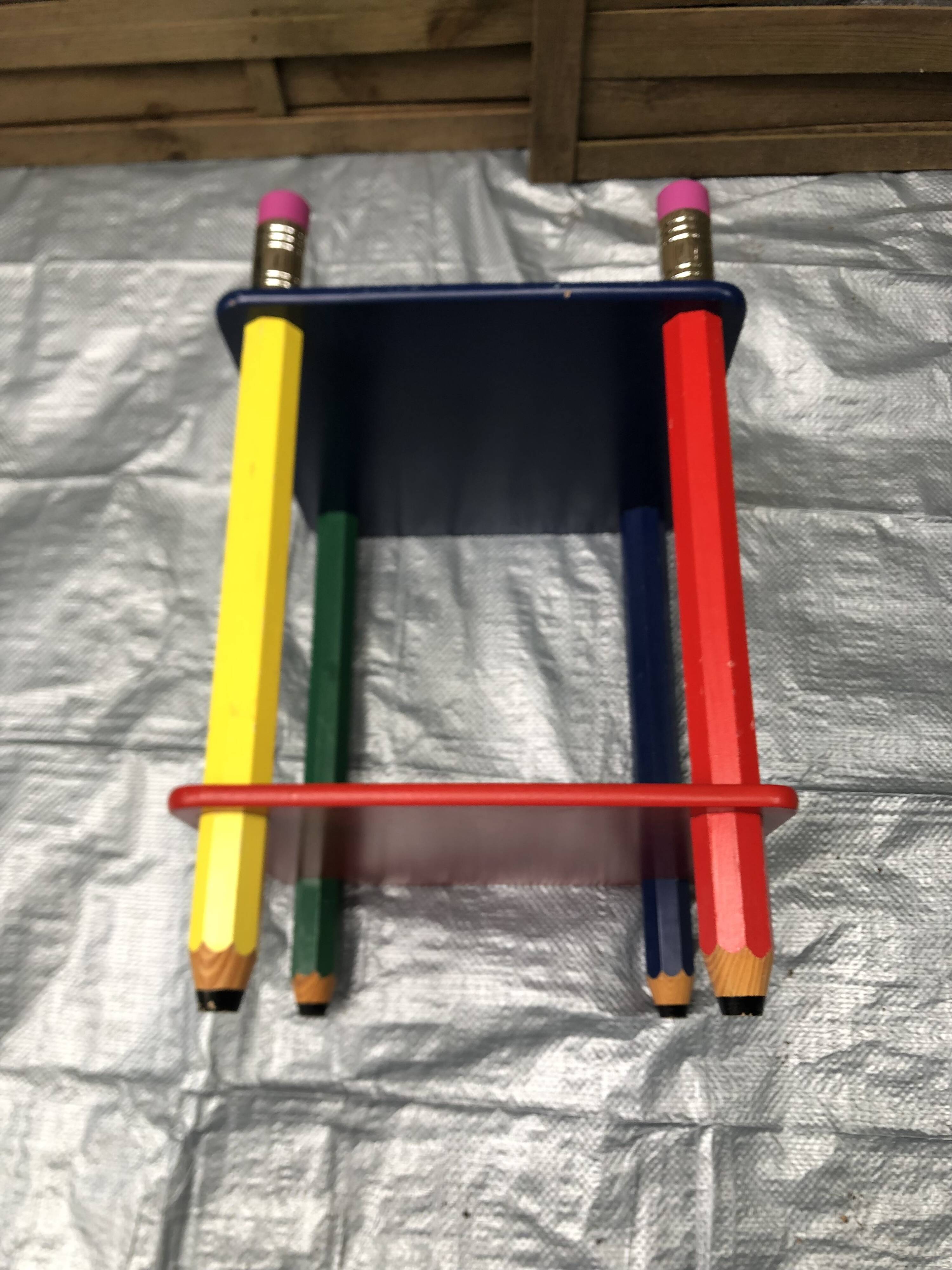 Clairefontaine Pierre Sala bedside table for children 70s