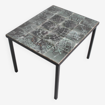 Ceramic coffee table 1960