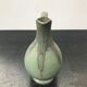 Former Green Ceramic Pitcher Signed 70s Vintage
