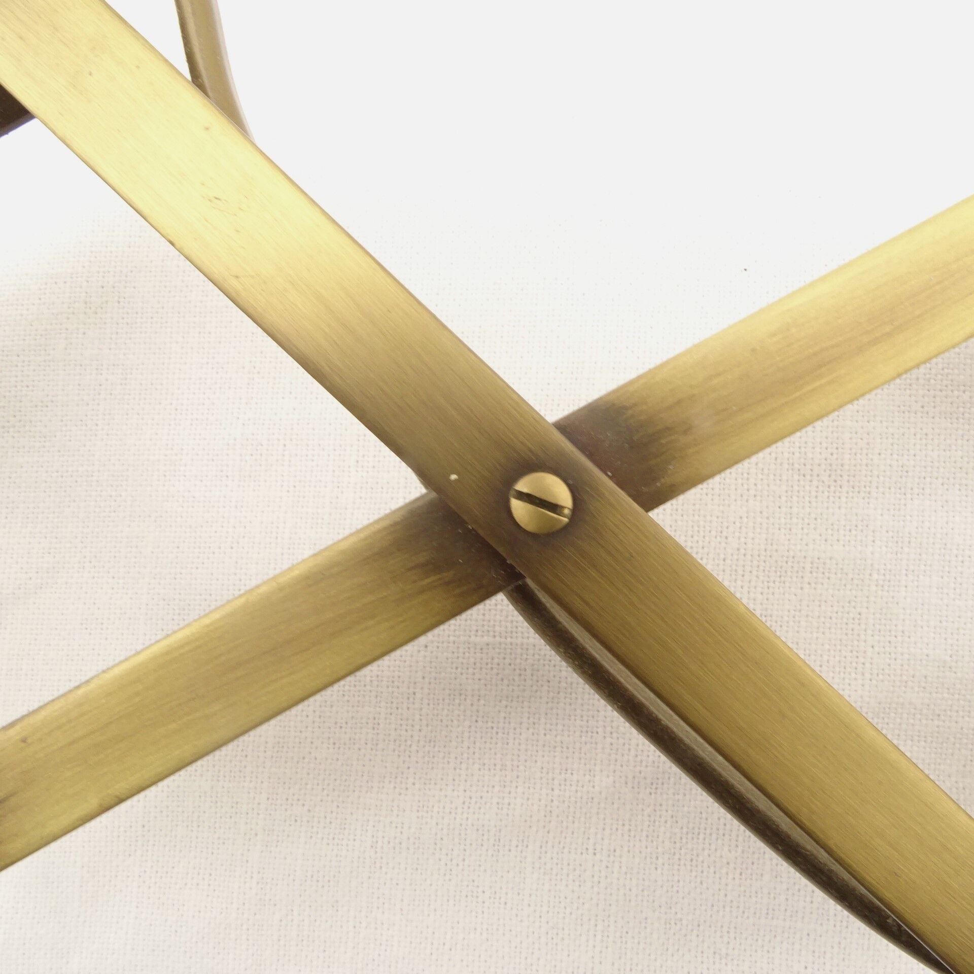 Brass Scissor Wall Lamp