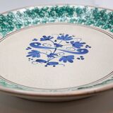 XXL artisanal ceramic dish by Ernesto Boria in Caltagirone, Sicily