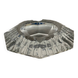 Val St Lambert hexagon ashtray in cut crystal
