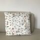 Duo de coussins vintage, tissus anglais