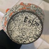 Ceramic vase and basket set