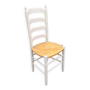 Chaise  paillée
