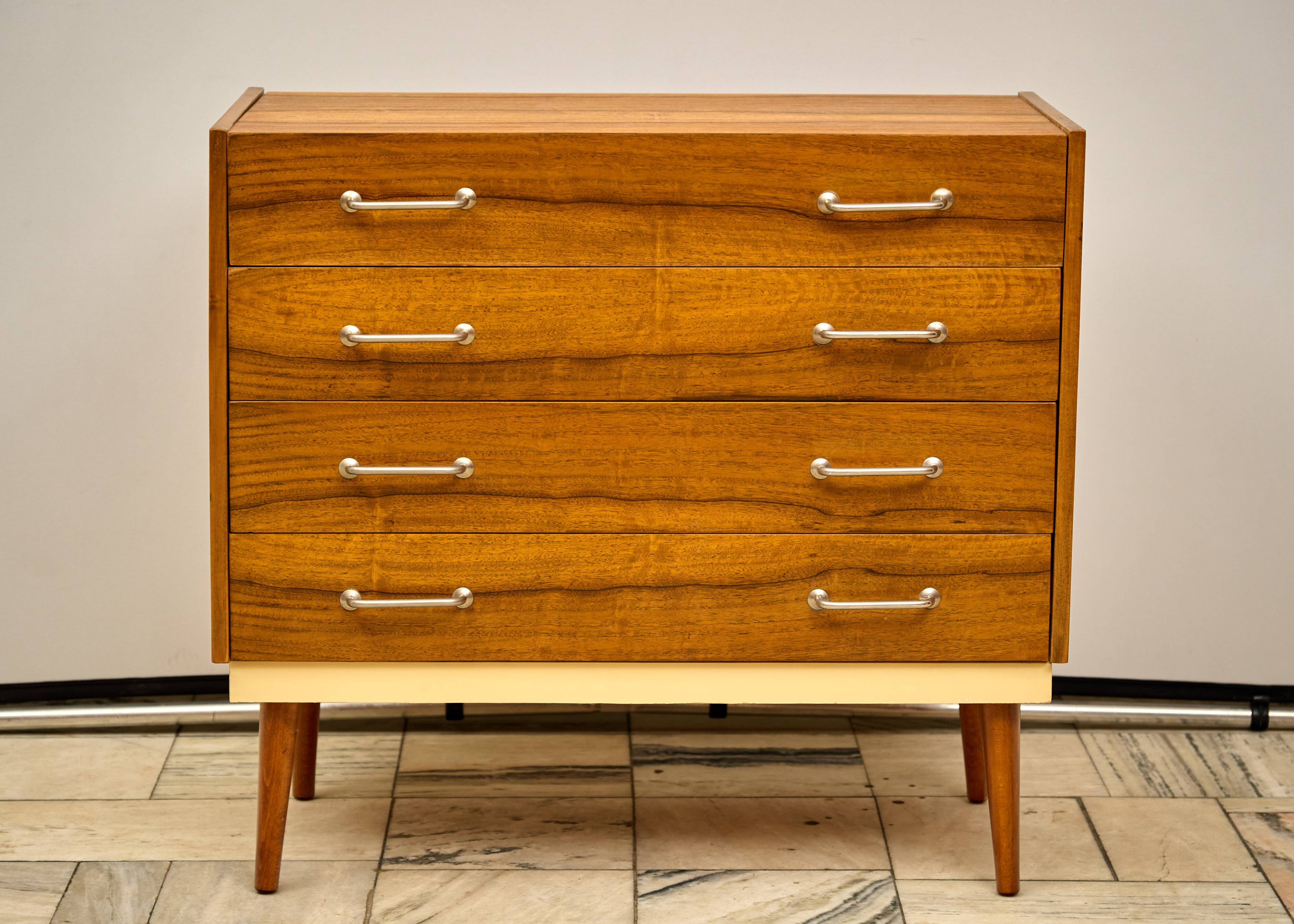 Commode vintage / Coiffeuse, années 1960 Tchécoslovaquie