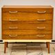 Commode vintage / Coiffeuse, années 1960 Tchécoslovaquie