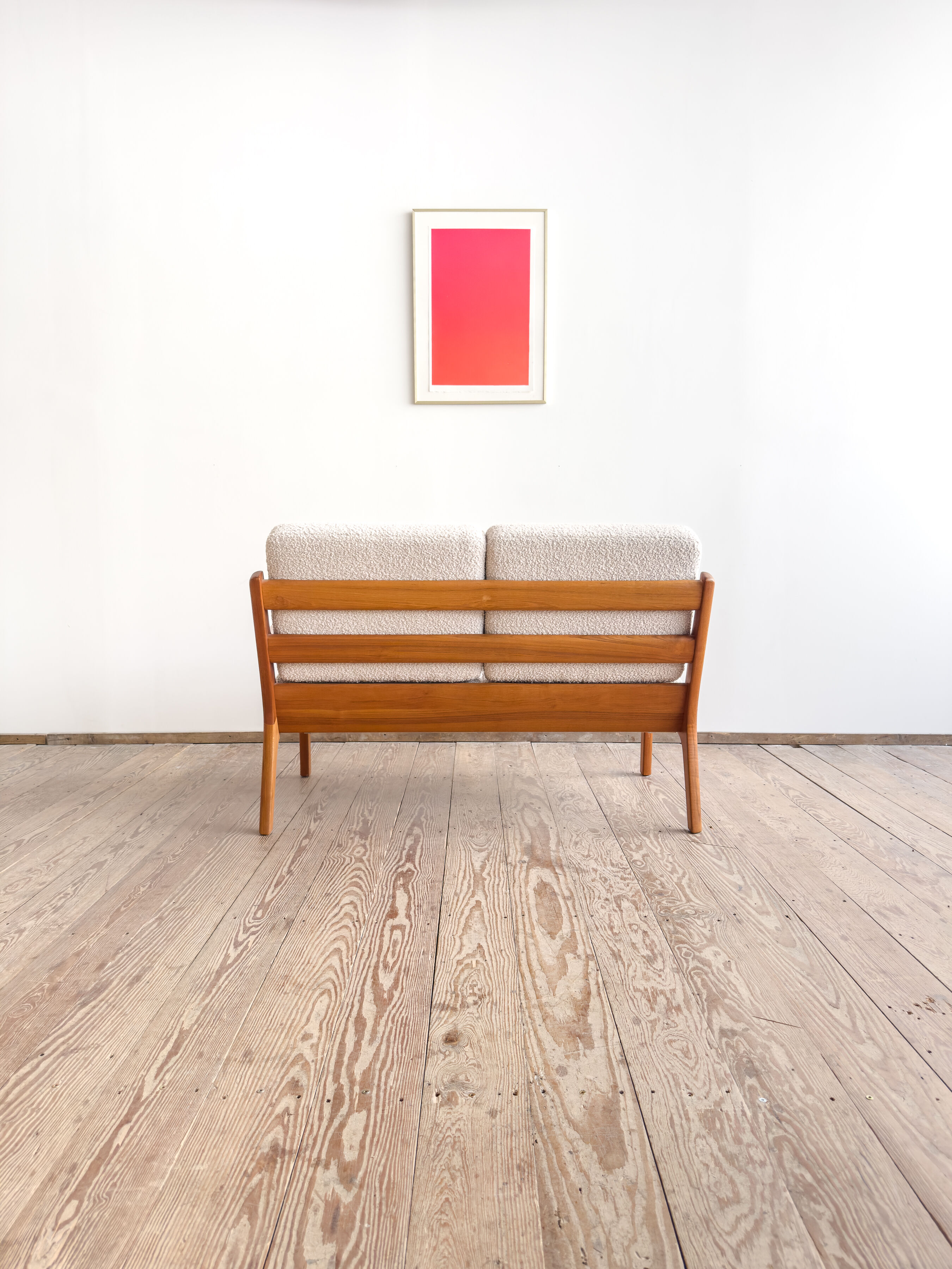 Canapé deux places, Ole Wanscher pour France & Son, série Senator, en teck