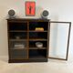 Oak showcase from the 50s