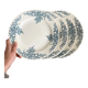 4 Terre de Fer flat plates