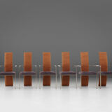 set of 6 chairs by Belgo Chrom