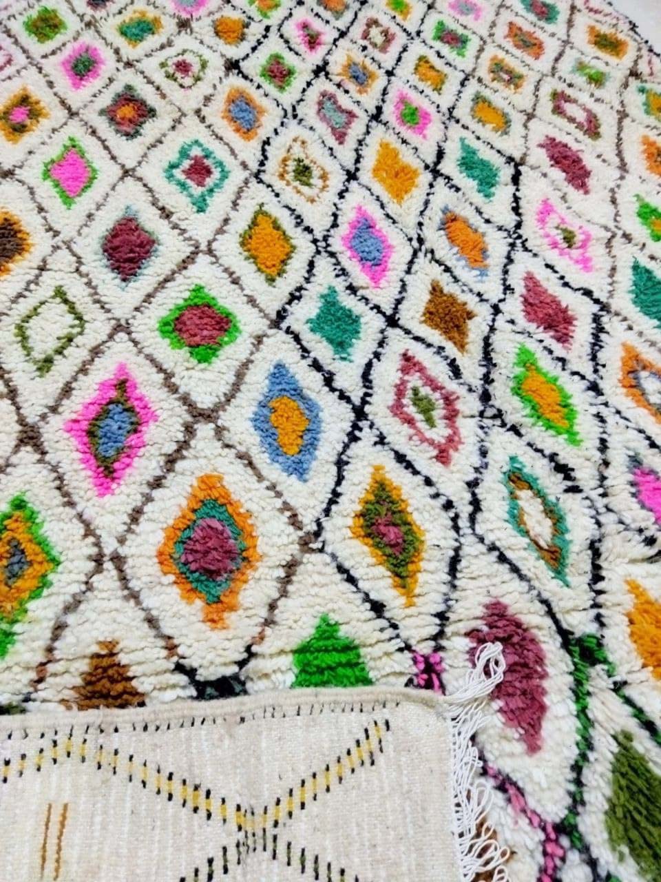 Moroccan berber carpet 246x160cm