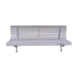 Garden slat bench