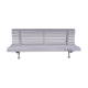 Garden slat bench