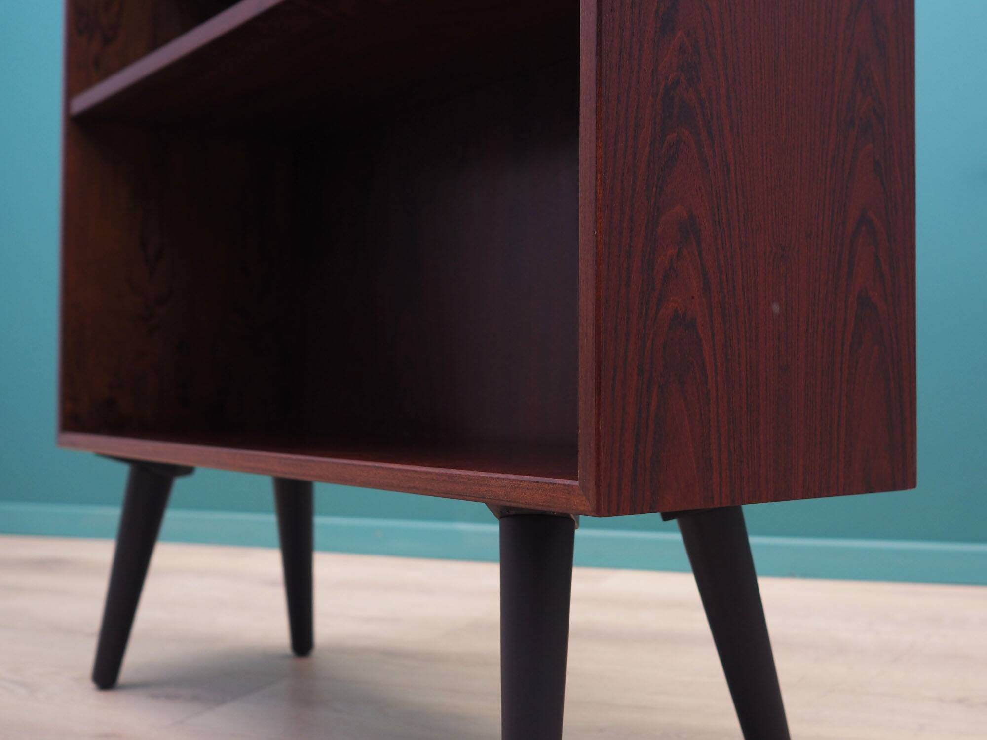 Rosewood bookcase, Danish design, 1970s, manufactured by Hjørnebo