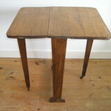 Old folding side table