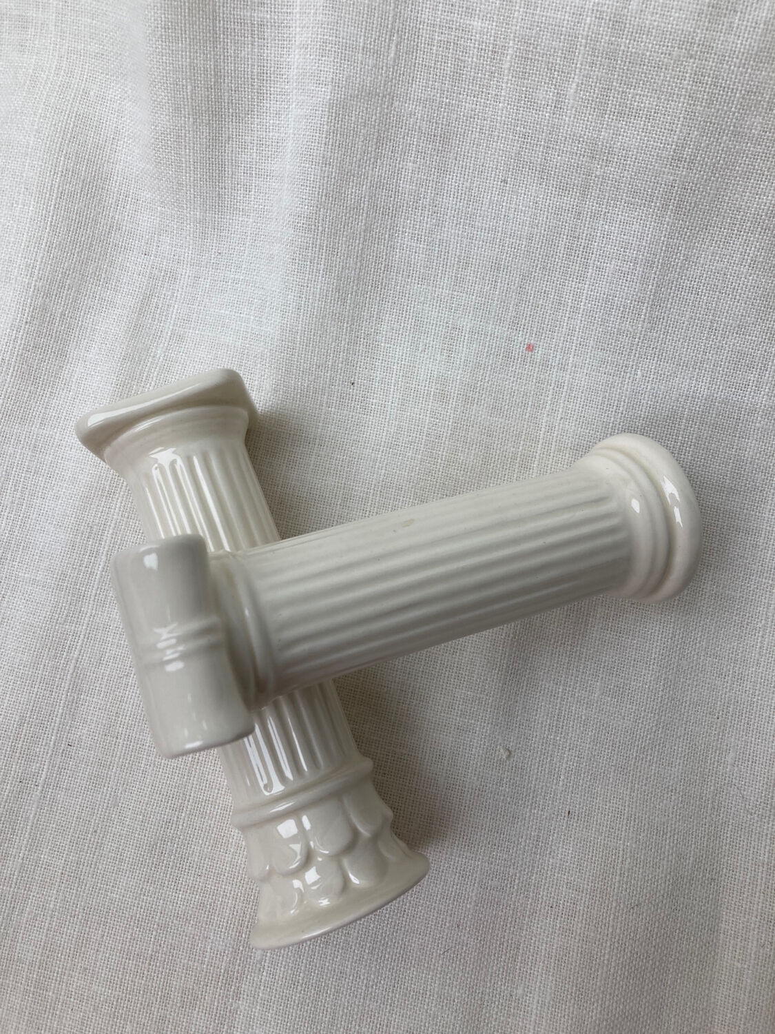 Roman column salt shaker and pepper shaker