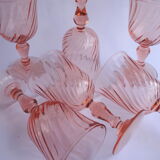 6 Luminarc Rosaline red wine glasses