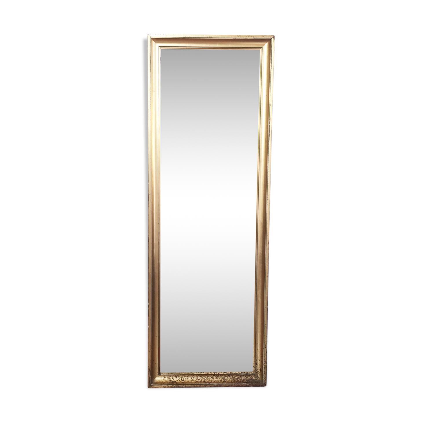 Vintage gold mirror 45x129cm
