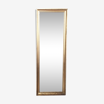 Vintage gold mirror 45x129cm
