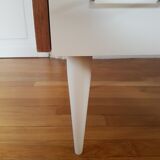 Vintage chest of drawers bobbin feet