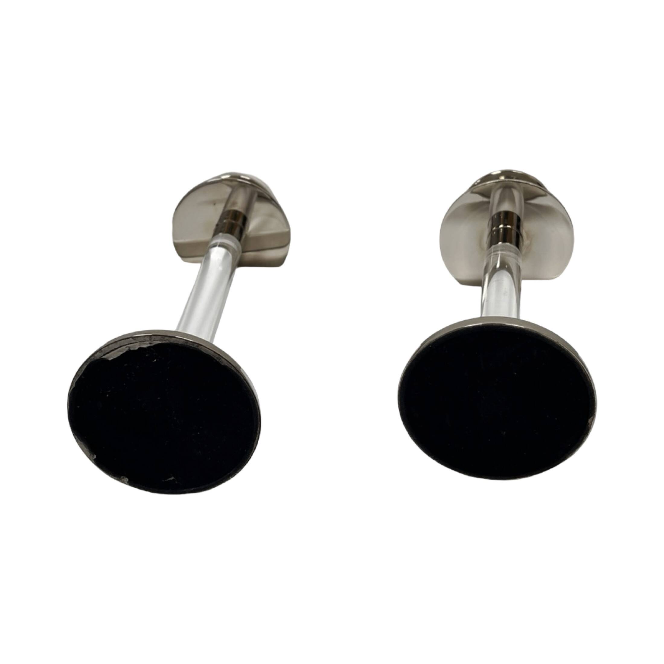 Pair of Svenskt Tenn candlesticks (designed by Estrid Ericson), Sweden 1960