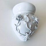 Ex-voto porcelain vase