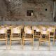 ✨ Set of 50 French modernist stackable chairs – Vintage 1960s