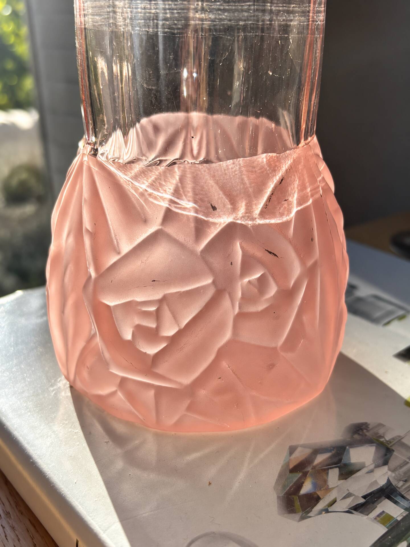 Vase hyathinte Art Deco