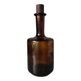 Bouteille verre ambré
