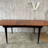 "Butterfly" teak table