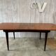 Table teck "papillon"