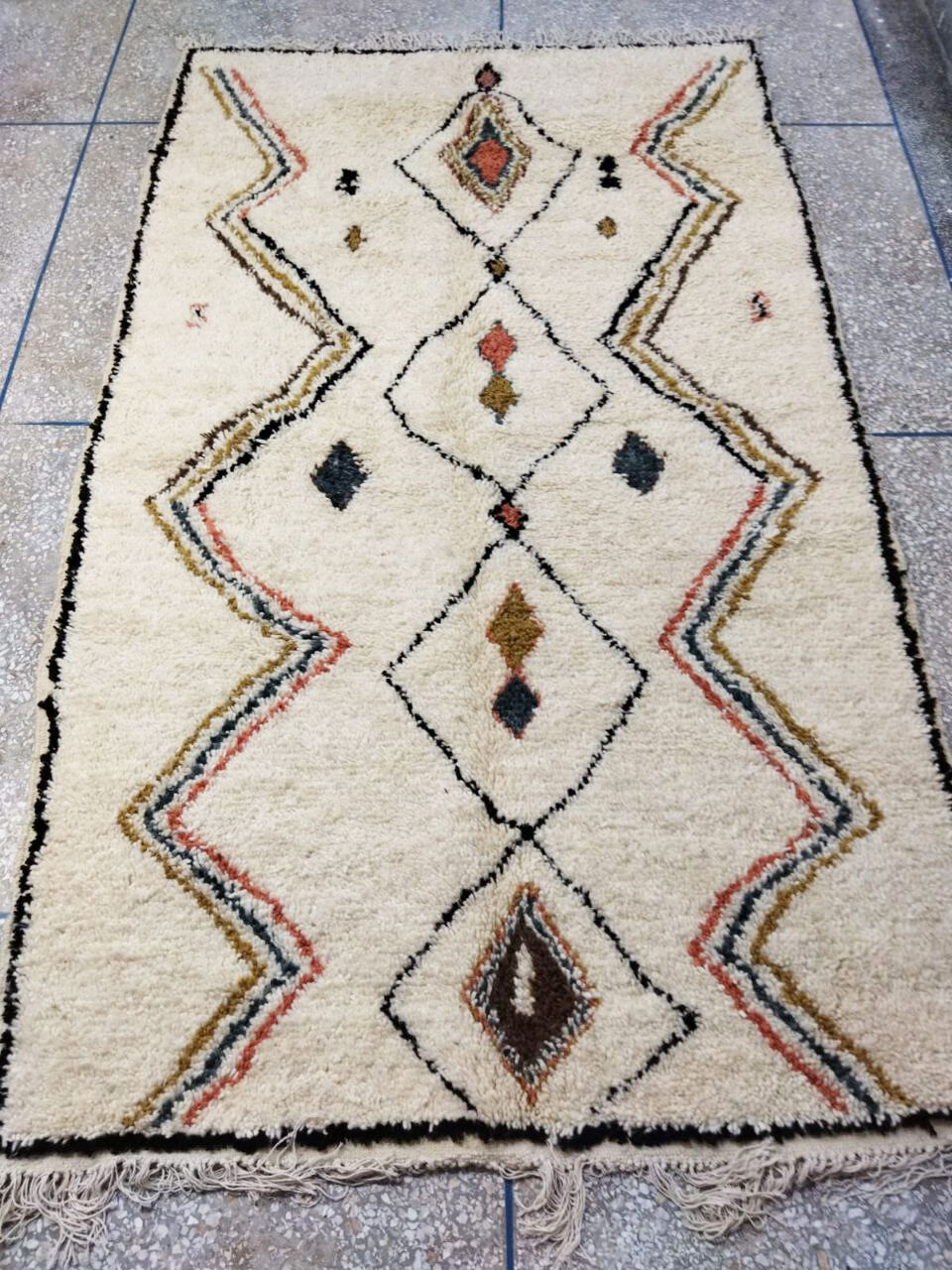 Moroccan berber carpet 239x140cm