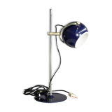 Table lamp "Eye ball" blue Space Age – Goffredo Reggiani, 70s