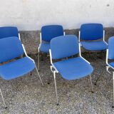 Série de 40 chaises de G. Piretti pour Castelli Anonima Castelli, Italie, années 1970