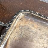 Silver Plated Metal Tray Louis XVI Style 1920 Gordon Hanse Pattern