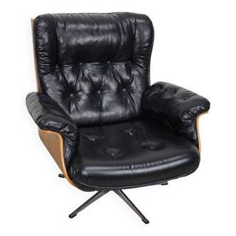 Fauteuil / chaise longue vintage par Martin Stoll pour Giroflex, Allemagne, années 1960