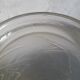 Art Deco vase in molded glass with swallow decorations