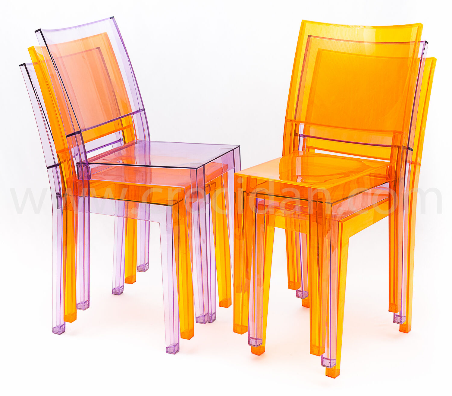 6 chairs "La Marie" by Philippe Starck for Kartell