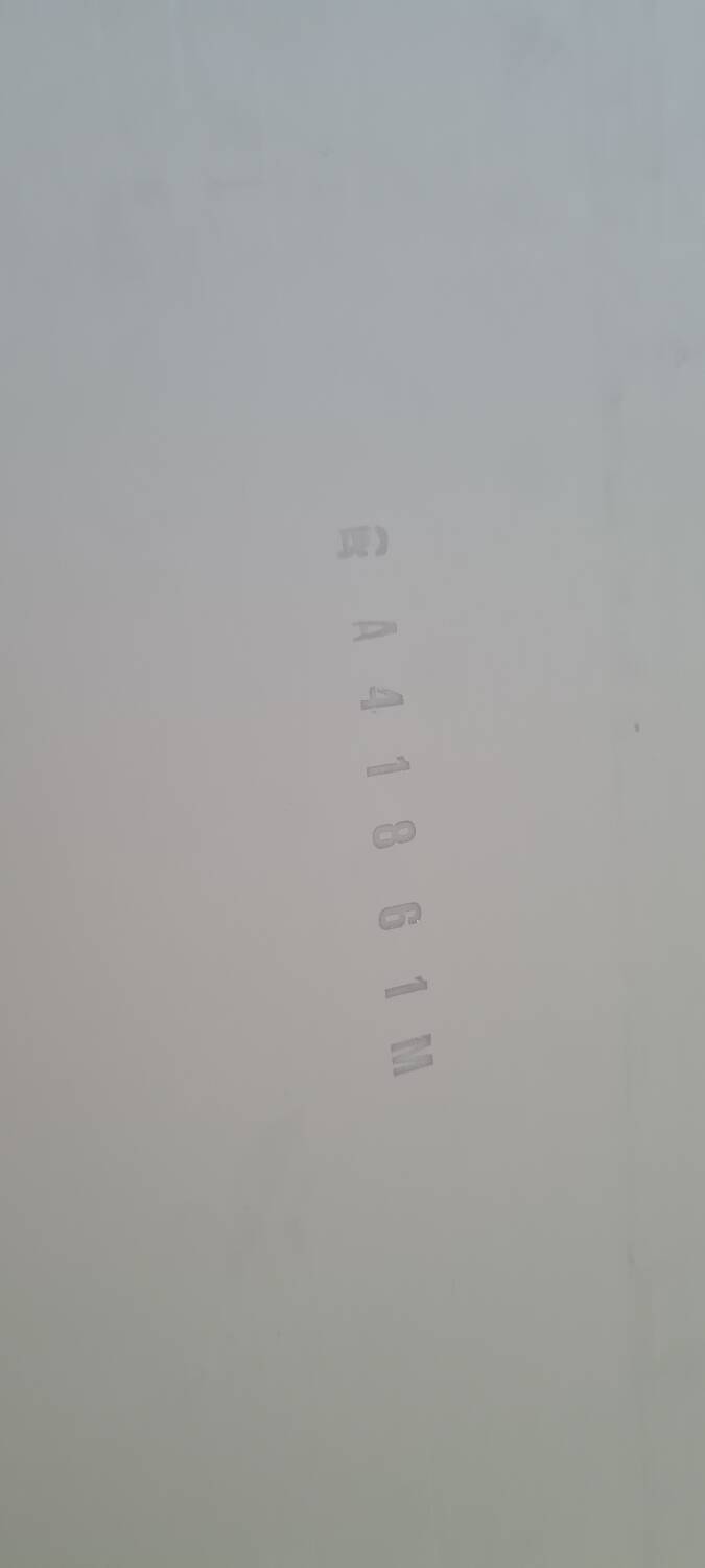 Art deco beveled mirror