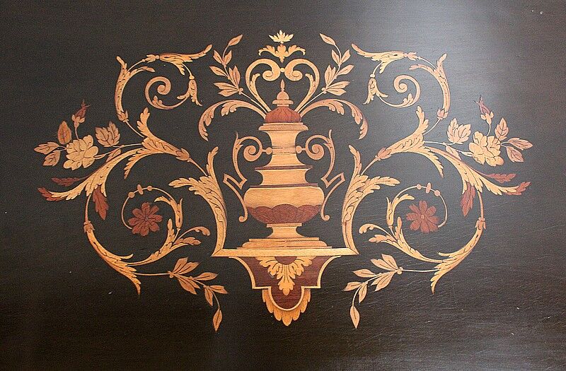 Folding table, Napoleon III era - 19th century